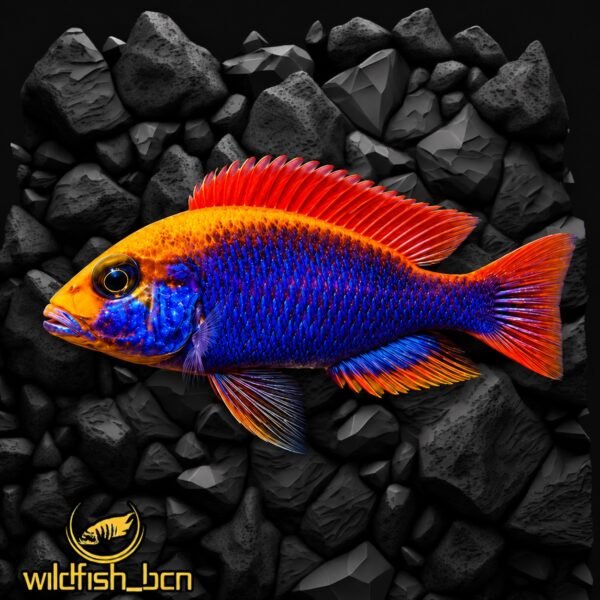 Otopharynx lithobates Red Dorsal – 4 - 5