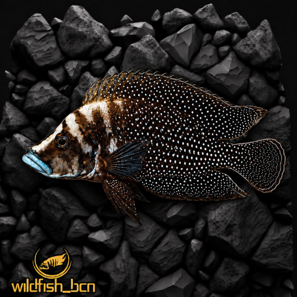 Altolamprologus calvus Congo Moba "Black Pectoral" f1 – 3-4