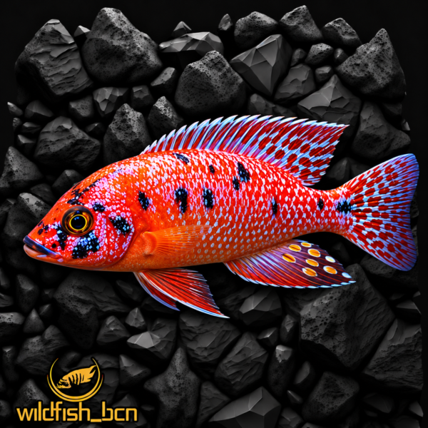 Aulonocara CALICO RED – 6 – 9
