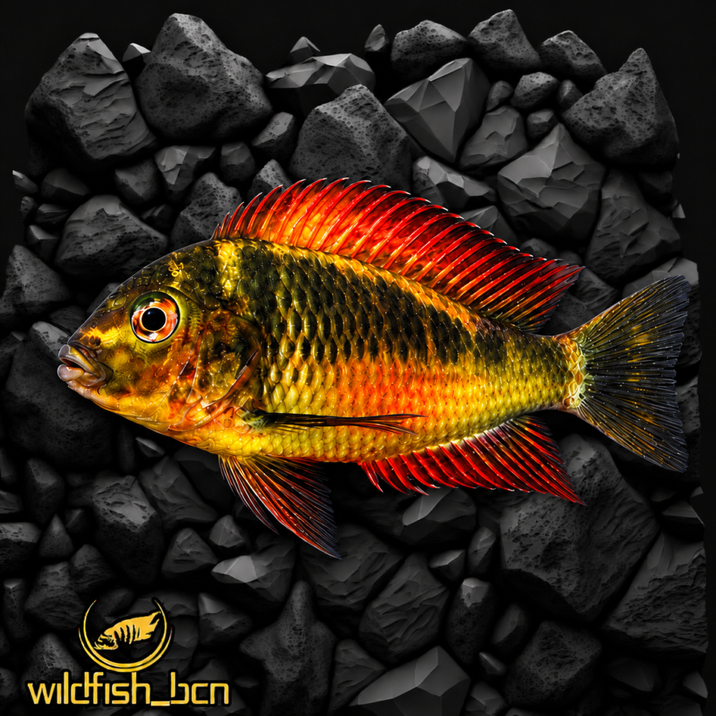 Tropheus sp. ‘red’ Golden Kazumba f1 – 3-4