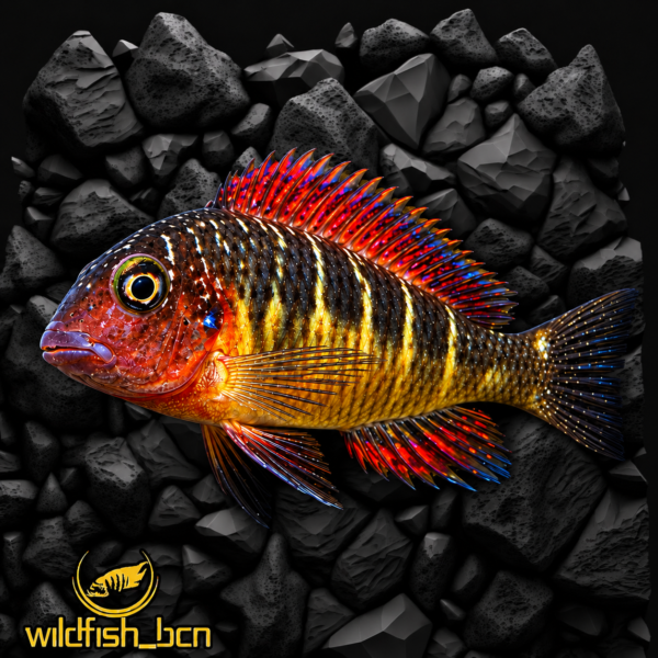 Tropheus moorii Kalubale "Red rainbow" /new 2024/ f1 – 3-4