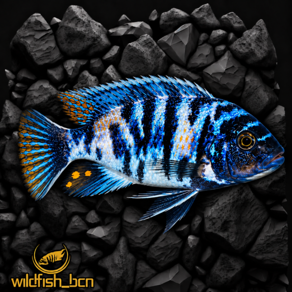 Metriaclima zebra "Masinje" MC/OB ( BLUE OB ) – 4 - 5