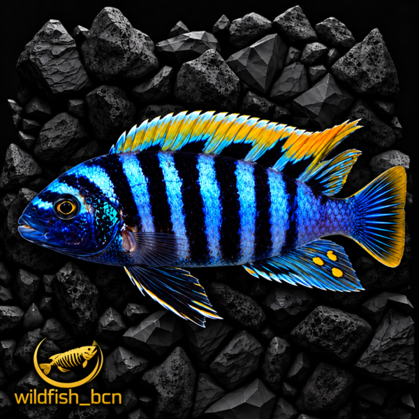 Cynotilapia sp. afra red top " Luhuchi" NEW ! – 4 - 5